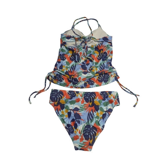 2/$25-Quintsoul Tankini & High Rise Bikini Set Size Small NWOT - Picture 7 of 15